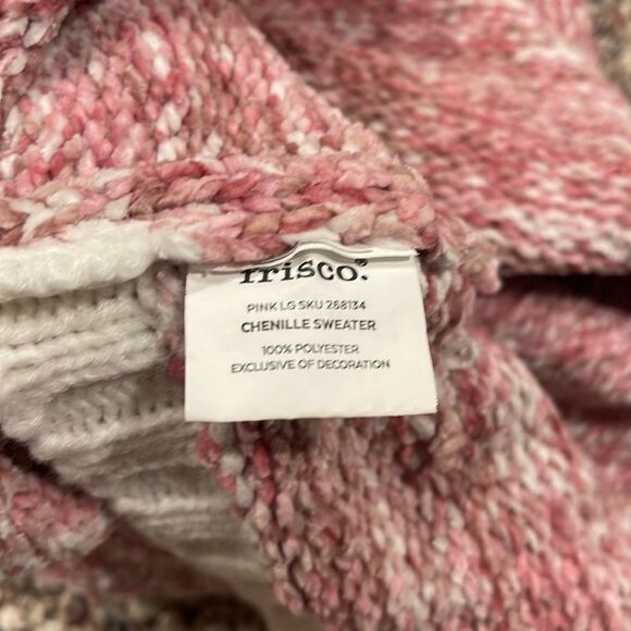 Pink Chenille Pet Sweater by Frisco - Picture 4 of 4